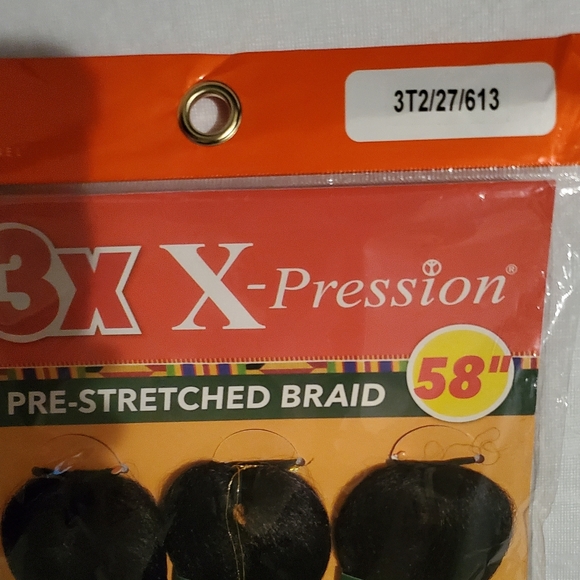 2 Packs X-Pression Braiding hair - Picture 3 of 7